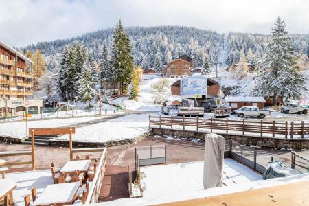 Ski verhuur Studio 3 personen (127) - Résidence le Thabor D - Valfréjus - Balkon