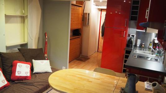 Ski verhuur Studio bergnis 4 personen (D149) - Résidence le Thabor - Valfréjus - Woonkamer