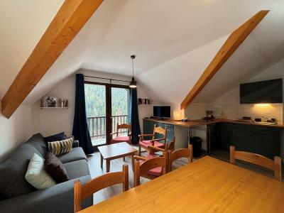 Wynajem na narty Apartament 4 pokojowy 7-9 osób (338) - Résidence les Chalets du Thabor - Valfréjus - Pokój gościnny