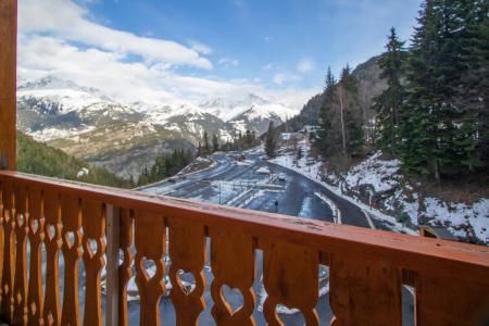 Ski verhuur Studio bergnis 3 personen (1458) - Résidence les Mélèzets 1 - Valfréjus - Balkon