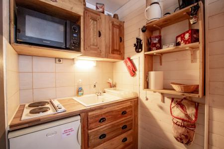 Location au ski Studio coin montagne 3 personnes (2102) - Résidence les Mélèzets 2 - Valfréjus - Kitchenette