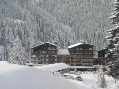 Location au ski Studio coin montagne 4 personnes (149) - Résidence Thabor D - Valfréjus - Extérieur hiver