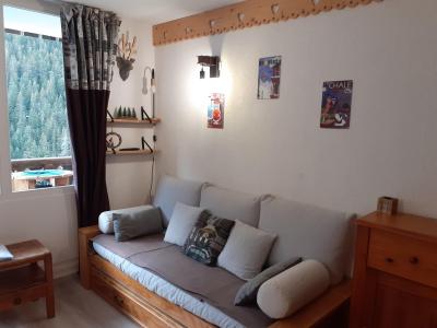 Skiverleih Studio Schlafnische 3 Personen (144) - Résidence Thabor D - Valfréjus - Wohnzimmer