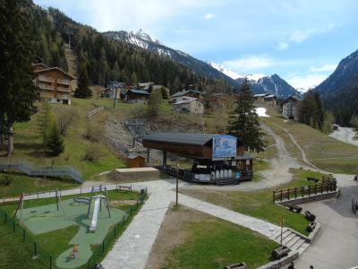 Rent in ski resort 2 room mezzanine apartment 4 people (65) - Thabor B - Valfréjus - Balcony