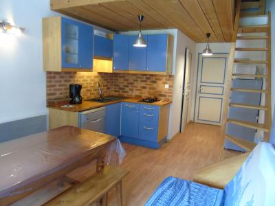 Ski verhuur Appartement 2 kamers mezzanine 4 personen (65) - Thabor B - Valfréjus - Woonkamer