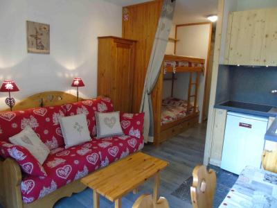 Ski verhuur Studio 4 personen (433) - Vita Parc - Valfréjus - Woonkamer