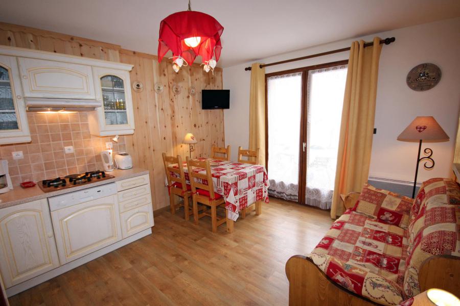 Ski verhuur Appartement duplex 3 kamers 4 personen - Chalet Antarès - Valloire - Woonkamer