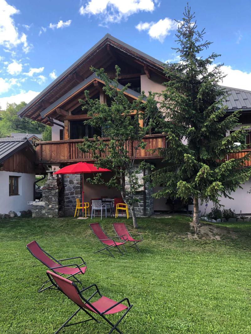 Wynajem na narty Chalet Colenfrey - Valloire - Taras