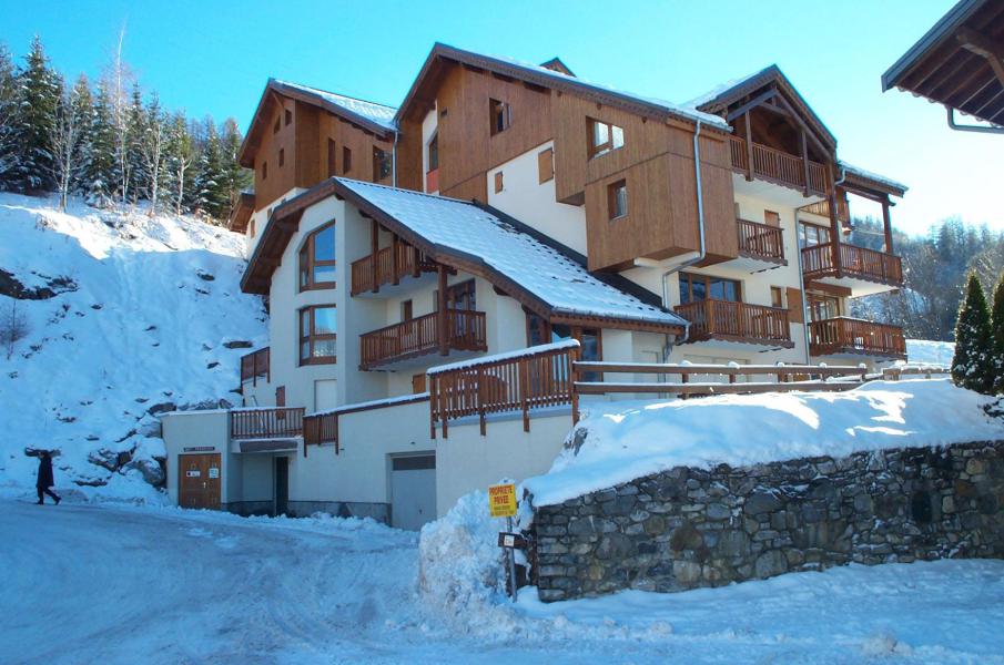 Holiday in mountain resort Chalet de l'Arvette - Valloire - Winter outside