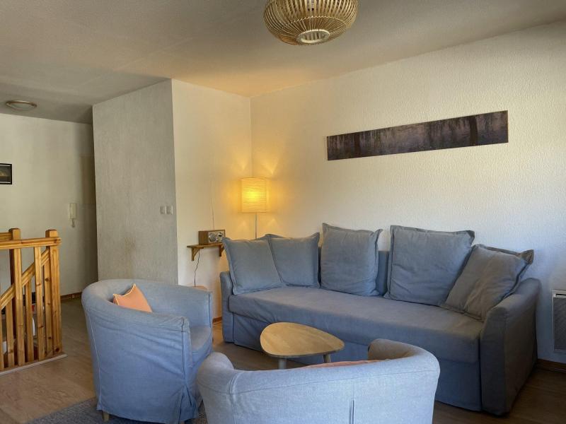 Rent in ski resort 4 room duplex apartment 8 people (A3) - Chalet l'Alp du Pontet - Valloire - Living room