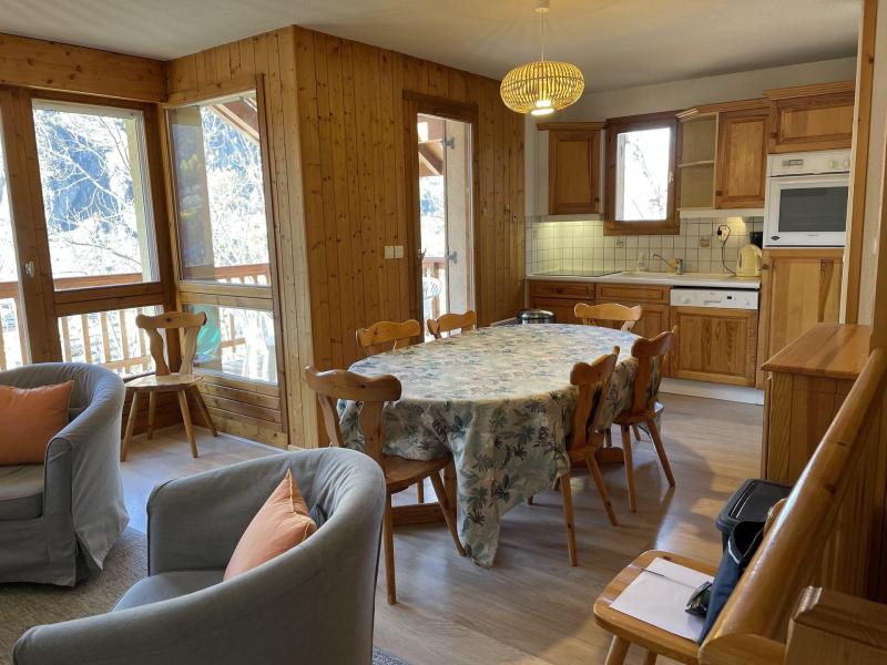 Rent in ski resort 4 room duplex apartment 8 people (A3) - Chalet l'Alp du Pontet - Valloire - Living room