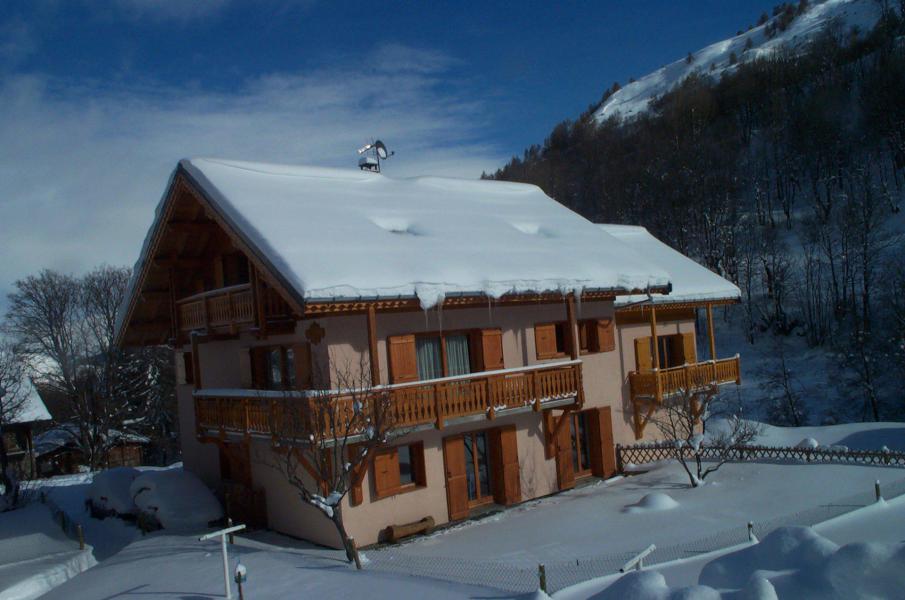 Holiday in mountain resort Chalet l'Ancolie - Valloire - Winter outside