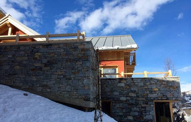 Rent in ski resort Chalet les Clots - Valloire - Winter outside