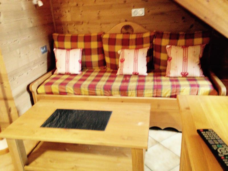 Wynajem na narty Apartament 4 pokojowy z antresolą 8 osób - Chalet les Lupins - Valloire - Pokój gościnny