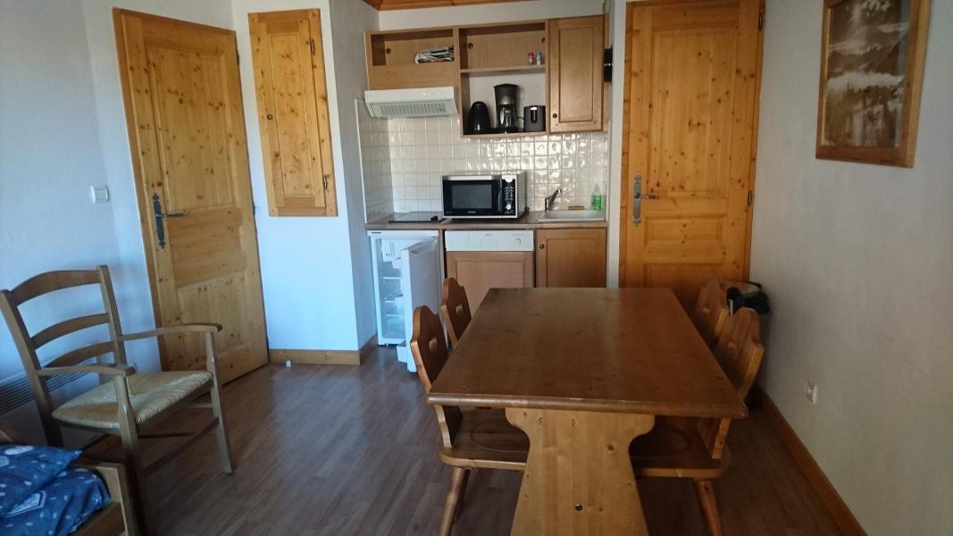 Skiverleih 2-Zimmer-Appartment für 4 Personen (210) - Chalets de la Vallée d'Or Edelweiss - Valloire - Wohnzimmer