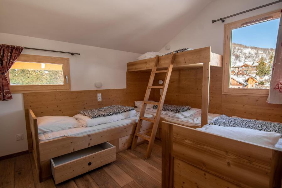 Skiverleih Duplex Wohnung 5 Zimmer 12 Personnen (KOPEREK) - Le Chalet Kopérek - Valloire - Schlafzimmer