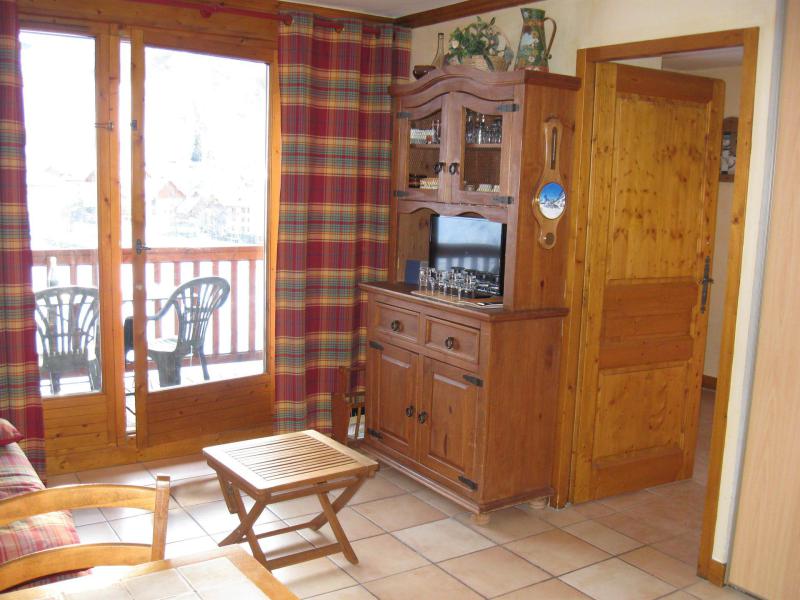 Rent in ski resort 2 room apartment 4 people (302) - Le Hameau de Vallée d'Or - Valloire - Living room