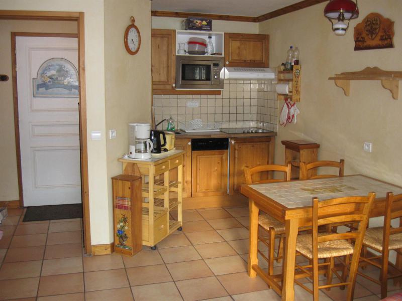 Skiverleih 2-Zimmer-Appartment für 4 Personen (302) - Le Hameau de Vallée d'Or - Valloire - Wohnzimmer