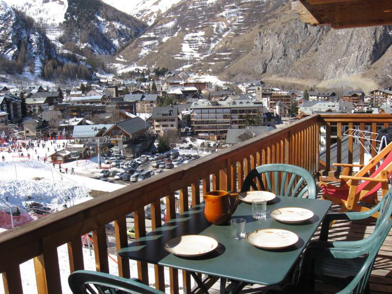 Alquiler al esquí Apartamento 2 piezas para 4 personas (302) - Le Hameau de Vallée d'Or - Valloire - Balcón