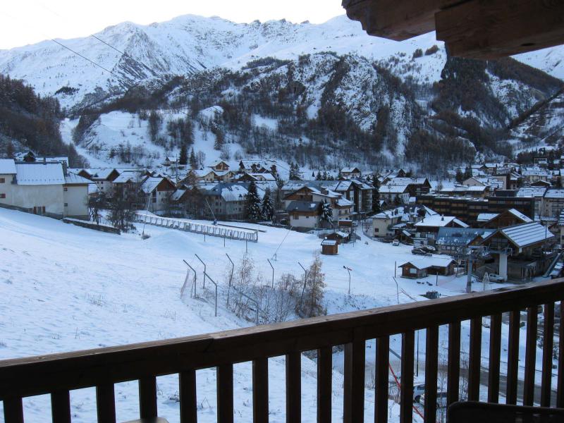 Alquiler al esquí Apartamento 2 piezas para 4 personas (302) - Le Hameau de Vallée d'Or - Valloire - Balcón