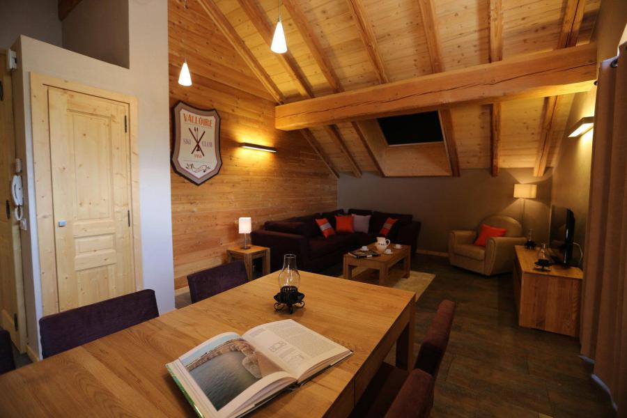 Skiverleih 3-Zimmer-Appartment für 6 Personen (9) - Les Chalets d'Adrien - Valloire - Wohnzimmer