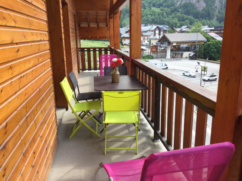 Rent in ski resort 5 room duplex apartment 10 people (4) - Les Chalets d'Adrien - Valloire - Terrace