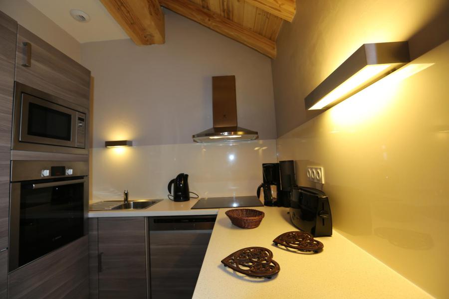 Wynajem na narty Apartament 3 pokojowy 6 osób (8) - Les Chalets d'Adrien - Valloire - Aneks kuchenny