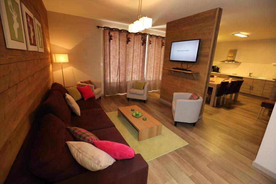 Wynajem na narty Apartament 4 pokojowy 8 osób (7) - Les Chalets d'Adrien - Valloire - Pokój gościnny