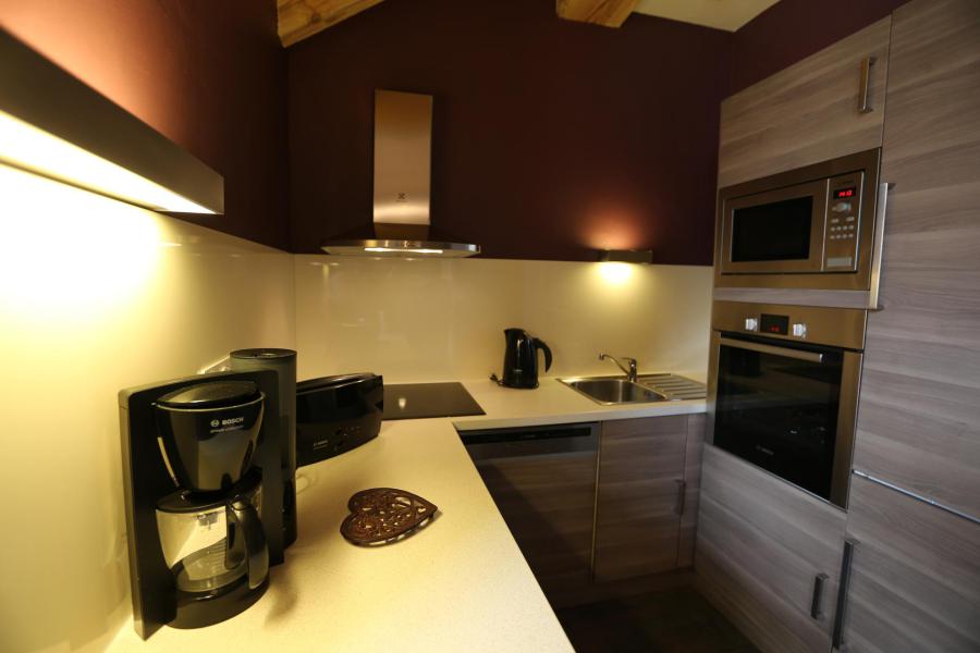 Alquiler al esquí Apartamento 3 piezas para 6 personas (9) - Les Chalets d'Adrien - Valloire - Kitchenette