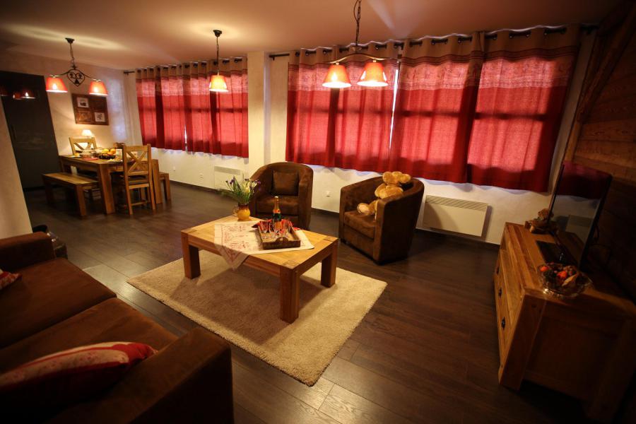 Ski verhuur Appartement 3 kamers 6 personen (2) - Les Chalets d'Adrien - Valloire - Woonkamer