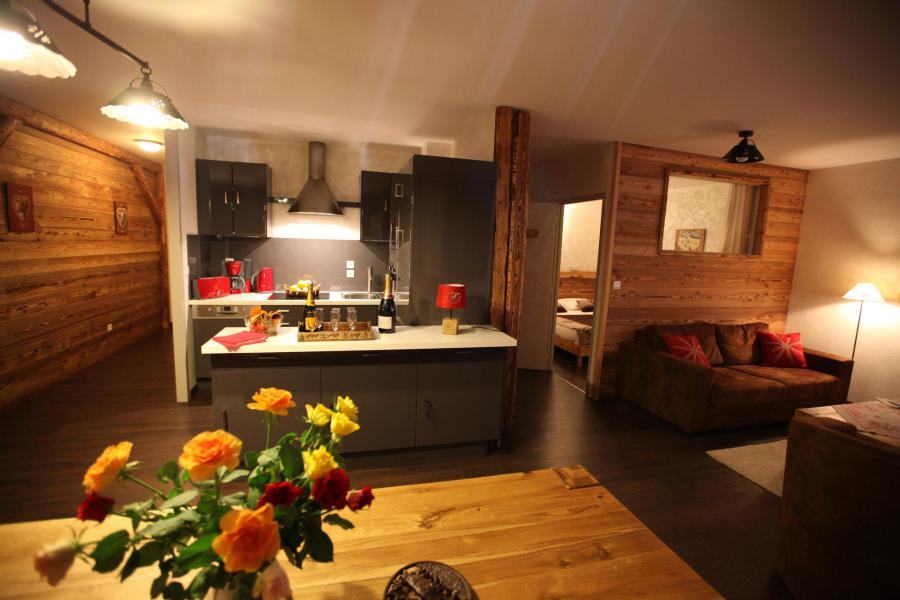 Ski verhuur Appartement 4 kamers 8 personen (3) - Les Chalets d'Adrien - Valloire - Woonkamer