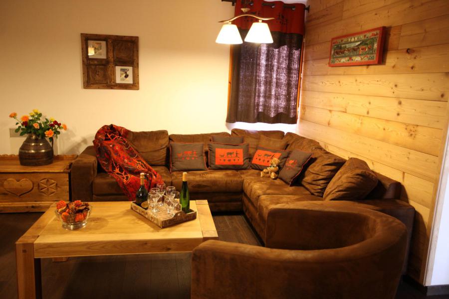 Ski verhuur Appartement duplex 5 kamers 10 personen (4) - Les Chalets d'Adrien - Valloire - Woonkamer