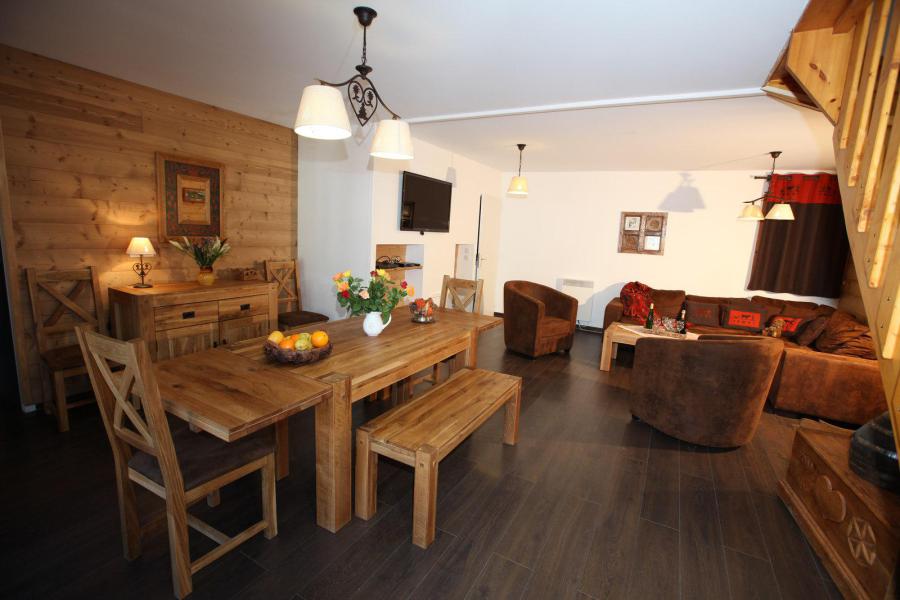 Ski verhuur Appartement duplex 5 kamers 10 personen (4) - Les Chalets d'Adrien - Valloire - Woonkamer