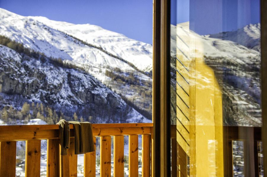 Vacances en montagne Les Chalets de Valoria - Valloire - Extérieur hiver