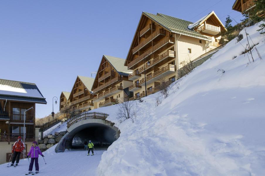 Ski verhuur Les Chalets de Valoria - Valloire - Buiten winter