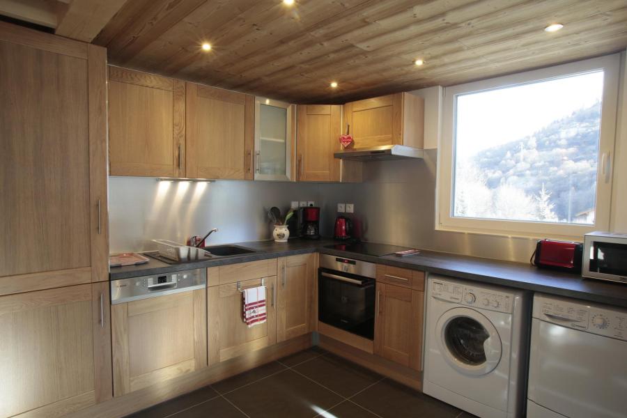 Rent in ski resort 4 room duplex apartment 8 people (2) - Les Chalets du Grand Galibier - Valloire - Kitchen