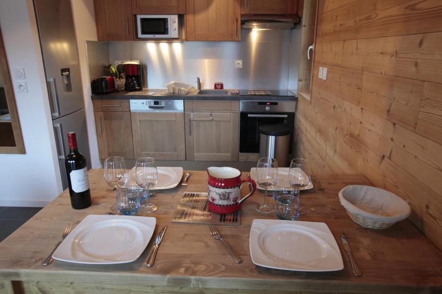 Ski verhuur Appartement 3 kamers 4 personen (1) - Les Chalets du Grand Galibier - Valloire - Keukenblok