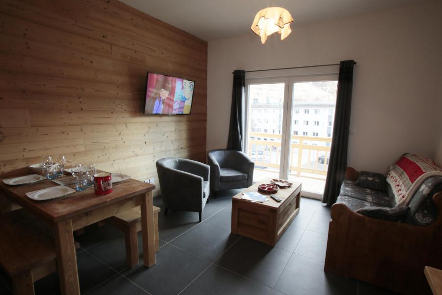 Ski verhuur Appartement 3 kamers 5 personen (3) - Les Chalets du Grand Galibier - Valloire - Woonkamer