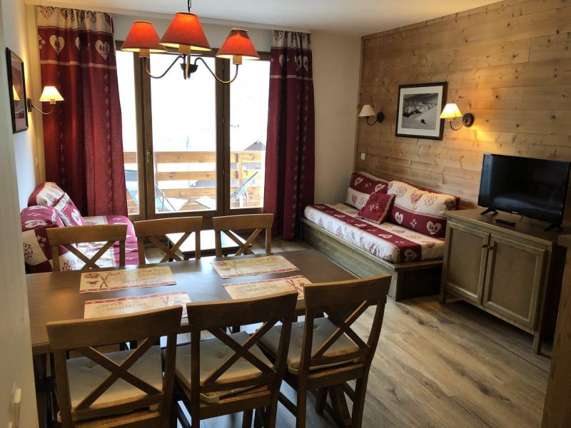 Skiverleih 3-Zimmer-Appartment für 6 Personen (01) - Les Chalets Valoria - Valloire - Wohnzimmer