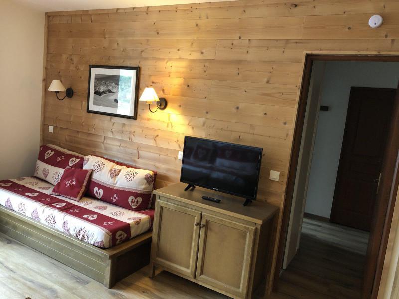 Skiverleih 3-Zimmer-Appartment für 6 Personen (01) - Les Chalets Valoria - Valloire - Wohnzimmer