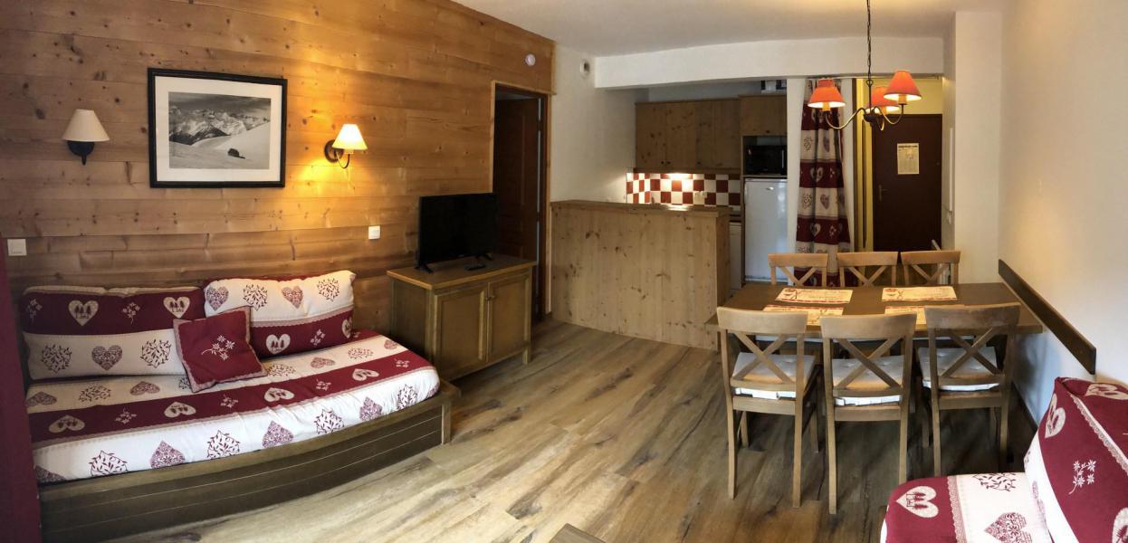 Skiverleih 3-Zimmer-Appartment für 6 Personen (01) - Les Chalets Valoria - Valloire - Wohnzimmer