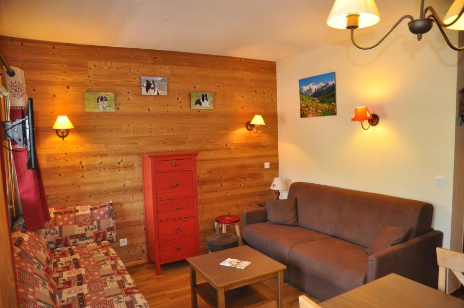 Ski verhuur Appartement 2 kamers 5 personen (22) - Les Chalets Valoria - Valloire - Woonkamer