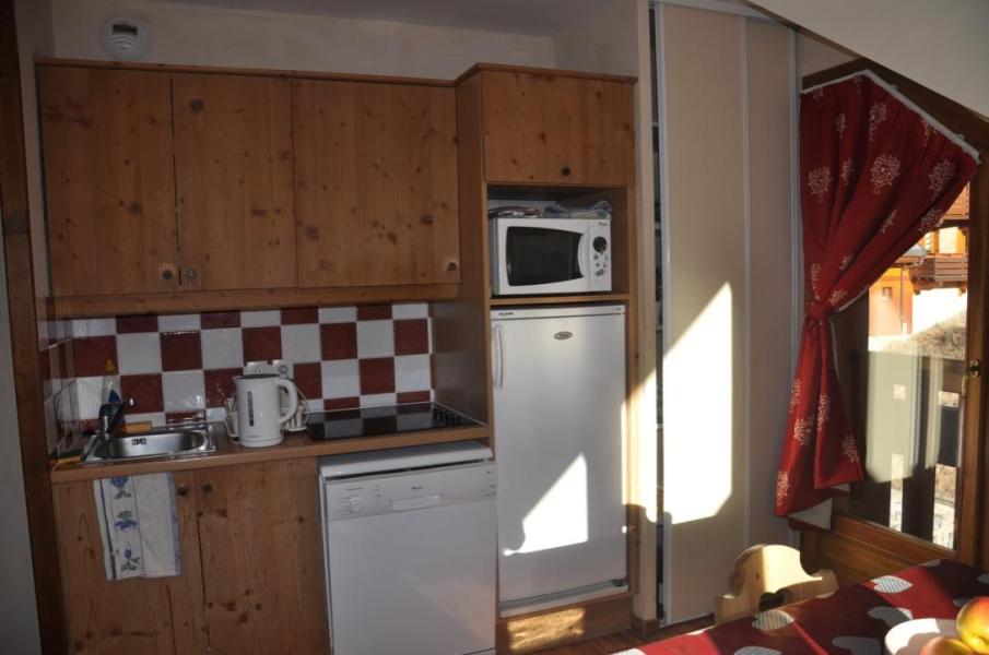 Location au ski Appartement 3 pièces cabine 8 personnes (41) - Les Chalets Valoria - Valloire - Cuisine ouverte