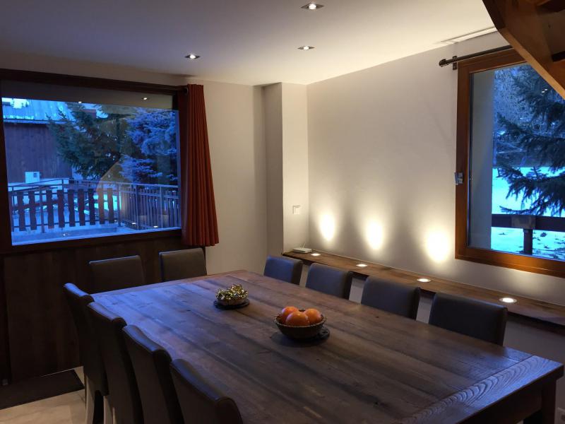 Rent in ski resort 6 room duplex apartment 12 people (5) - Les Fermes du Planet - Valloire - Living room