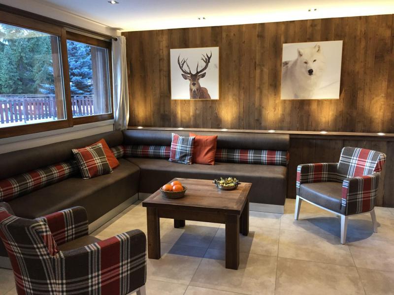 Rent in ski resort 6 room duplex apartment 12 people (6) - Les Fermes du Planet - Valloire - Living room