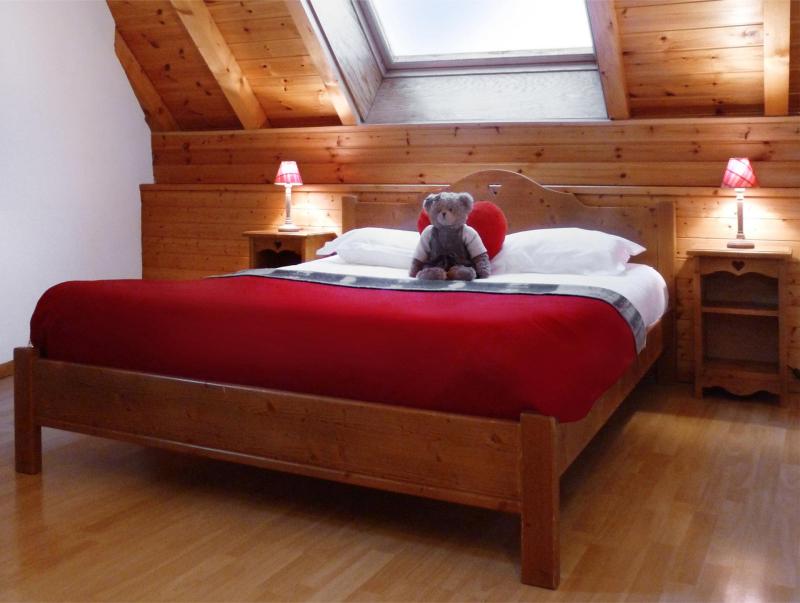 Rent in ski resort 6 room triplex apartment 12 people (4) - Les Fermes du Planet - Valloire - Bedroom