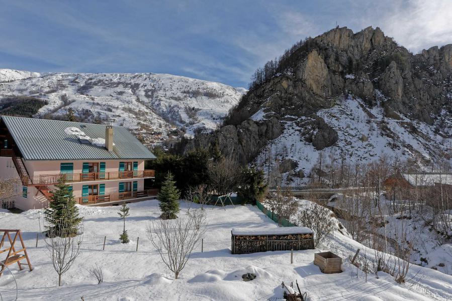 Skiverleih Maison Notre Nid - Valloire - Draußen im Winter