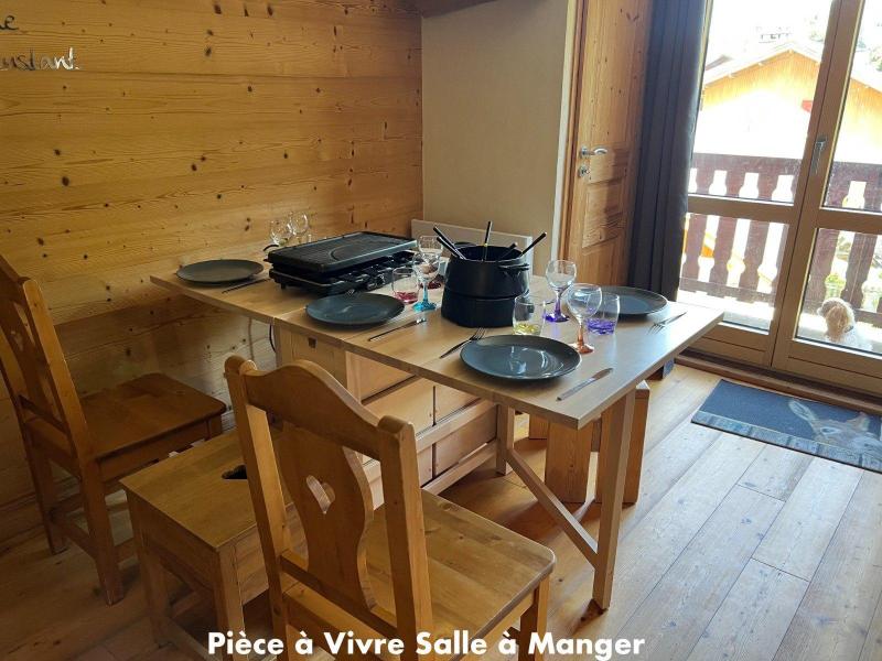 Skiverleih 1-Zimmer-Holzhütte für 4 Personen (116) - Résidence Altair - Valloire - Wohnzimmer