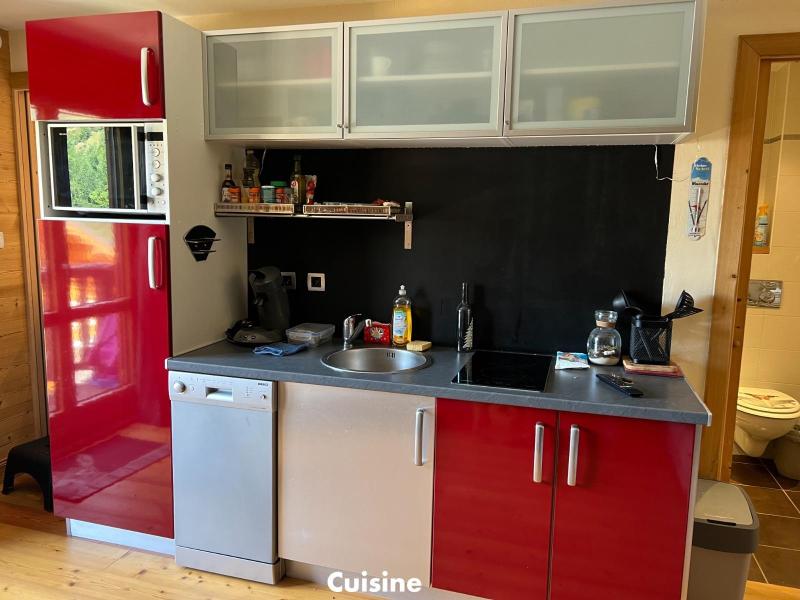 Alquiler al esquí Apartamento 1 piezas cabina para 4 personas (116) - Résidence Altair - Valloire - Kitchenette