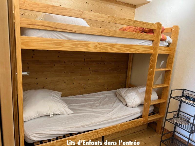 Location au ski Appartement 1 pièces cabine 4 personnes (116) - Résidence Altair - Valloire - Lits superposés